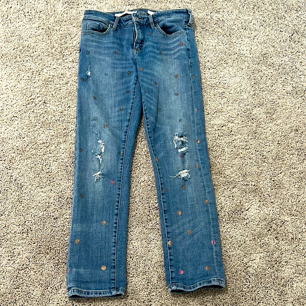 Pilcro and the letterpress. Hyphen boyfriend Jeans